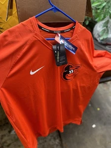 NUEVO.Camisa Nike Baltimore Orioles Para Hombres XL Naranja MLB Equipo de Béisbol Emitida Prejuego - Imagen 1 de 6