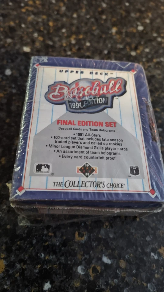 1991 Upper Deck Baseball Final Edition Set Factory Sealed 100 BASEBALL CARDS - Image 1 of 1