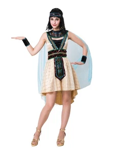 Bristol Novelty - Costume da Regina egiziana - Donna Taglia unica Multicolore - Foto 1 di 1