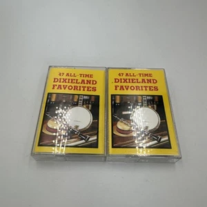 47 All-Time Dixieland Favorites Cassette Tapes set of 2 - Picture 1 of 4