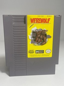 Werewolf The Last Warrior Nintendo NES Authentic Tested Clean
