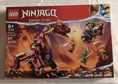 LEGO NINJAGO: Heatwave Transforming Lava Dragon Building Toy Set (71793) - Image 1 of 4
