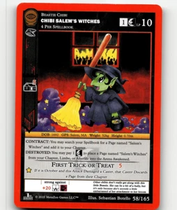 MetaZoo Chibi Salem's Witches 58/165 Sesión: Primera Edición Bronce - Imagen 1 de 1