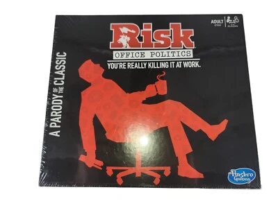 Risk Office Politics Board Game A Classic Funny Adult Party Game NEW by Hasbro - Image 1 of 4