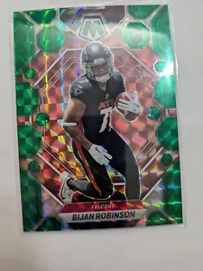 🏆 2023 Panini Mosaic Green BIJAN ROBINSON RC #284 ATLANTA FALCONS - Bild 1 von 2