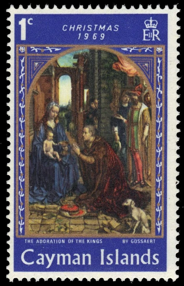 CAYMAN ISLANDS 246 (SG257) - Christmas "Adoration of the Kings" (pa75163) - Image 1 of 1