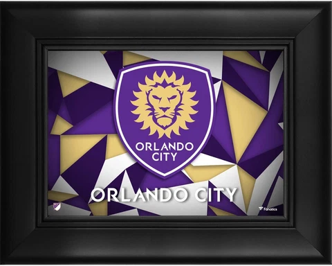 Orlando City SC Framed 5x7 Team Logo Collage Fanatics Authentic Certified Cover
