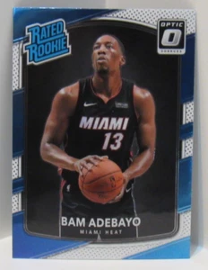 Bam Adebayo 2017-18 Donruss Optic #187 Rated Rookie Miami Heat - Picture 1 of 2