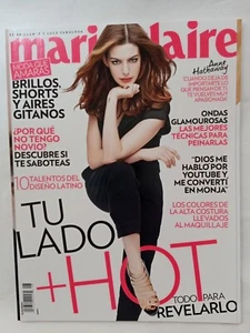 ANNE HATHAWAY MARIE CLAIRE MEXICAN MAGAZINE MEXICO SPANISH AUGUST 2012 - Picture 1 of 1