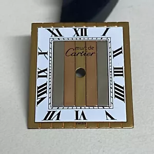 Authentic Cartier Genuine 20.7x18mm Rectangular Dial - Picture 1 of 9