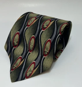 Cocktail Collection Martini Seide bunte Herrenkrawatte Krawatte Stonehenge Hergestellt in den USA - Bild 1 von 6