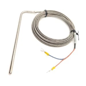 Watlow 22DTBGM096B Type T Thermocouple 3/16" 90° Probe, Grounded, 96" Lead - Picture 1 of 4