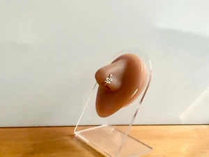 Schlange Reptil Tier Nasenring Clip On ohne Piercing Schmuck Mode schön - Bild 1 von 8