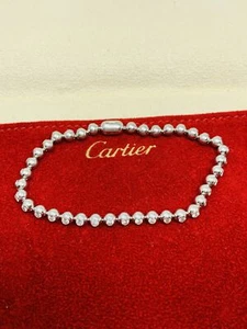 Cartier Paris Nouvelle Vague Diamond 18K White Gold Bracelet - Picture 1 of 9