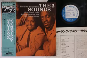 LP THREE SOUNDS 3 Sounds GXF3152PROMO BLUE NOTE JAPAN OBI PROMO - Imagen 1 de 1