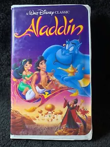 *Rare* Black Diamond Edition   A Walt Disney Classic Aladdin (VHS Stock# 1662) - Picture 1 of 7