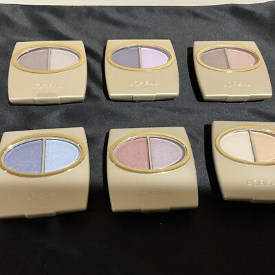 Lot Of 6 LOREAL Wear Infinite Eye Shadows *SEALED* Duo Palettes!! - Image 1 of 4
