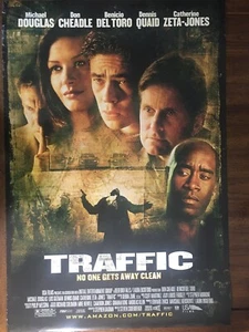 TRAFFIC (2000) ORIGINAL MOVIE POSTER - ROLLED DOUBLE SIDED - Picture 1 of 2