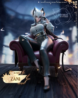Zani - 1:7 - 1:4 - Sin pintar y sin montar - anime - pinup Foto 1 de 4