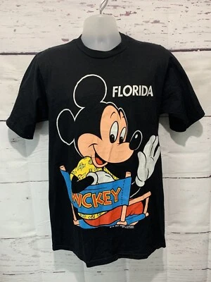 Camiseta De Colección Velva Sheen Florida Mickey Mouse Walt Disney Gráfica Camiseta De Colección EE. UU. Foto 1 de 4