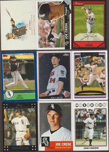 Lote de 40 tarjetas de béisbol Joe Crede 14 diferentes White Sox Missouri - Imagen 1 de 3