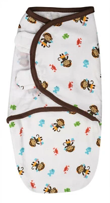 SwaddleMe Baby Pucksack Baumwolle S Monkeys - Bild 1 von 2