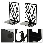 Decorative Kids' Bookends for Shelves - Sturdy Iron Construction 
