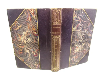 ALPHONSE DE LAMARTINE GRAZIELLA 1886 Illustré BRAMTOT / Whatman RELIURE AFFOLTER - Photo 1/4