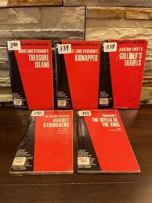 Lot of 5 Monarch Notes- 1963 - 1965, 1972, 1978 - Image 1 of 4