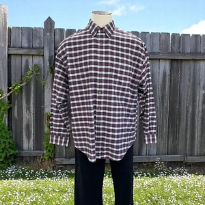Alexander Julian Colours Plaid Shirt XL Button Down Vintage Cotton Classic - Picture 1 of 8