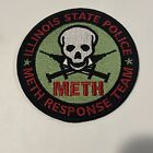 Illinois State Police Meth Response Unit Shoulder Patch ISP