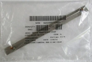 British Full Size:"4-SPACE MEDAL RIBBON BAR" (Firmin Make, in Unopened packet) - Picture 1 of 3
