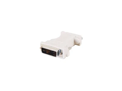 CABLES TO GO DVI-I SINGLE LINK MALE TO VGA HD15 FEMALE WHITE VIDEO ADAPTER 26956 - Image 1 of 2