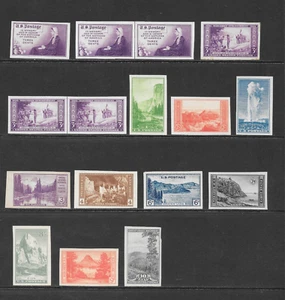 UNITED STATES SCOTT 754 - 765 MNHNGAI LOT - 1935 FARLEY ISSUES - Picture 1 of 2