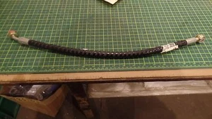 HYDRAULIC HIGH PRESSURE HOSE ASSEMBLY W/ HOSE PROTECTION P/N 1320703, N.O.S - Bild 1 von 1