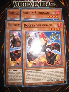 YU-GI-OH! ROCKET SPRINGANS PLAYSET (LOT DE 4) BLVO-FR006 EDITION 1 FRANCAIS - Imagen 1 de 1