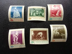 ROUMANIE - timbre yvert/tellier n° 2286/2291 obl (A7) - Picture 1 of 2