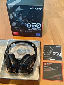Astro A50 Gaming-Headset +Base Station 4. Gen für PS4/5 PC Mac +++ SEHR GUT +++ - Bild 1 von 13