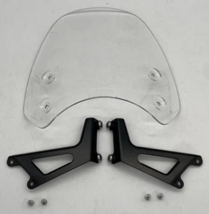 Triumph Street Scrambler OEM Clear Windshield A9708303 + Mounting Kit A9708506 - Picture 1 of 4