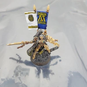 Warhammer 40K Aeldari Prince Yriel Metal OOP Pro Painted Eldar Games Workshop w2 - Picture 1 of 3