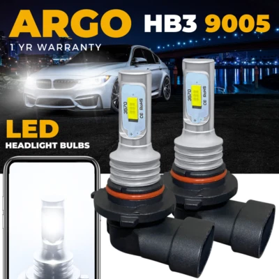 For Vauxhall Astra G Led White Xenon 6000K High Beam Headlight Bulbs MK4 98-05 - Image 1 of 4