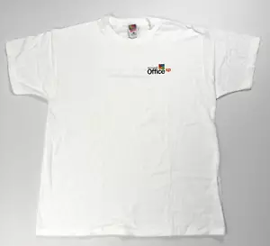 Vintage Microsoft Office XP T Shirt White Sz XL Computer Tech Software Y2K - Picture 1 of 6