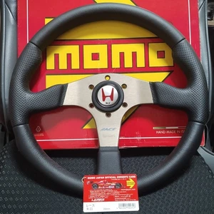 MOMO Race Steering Wheel 350mm Genuine Honda NSX S2000 Civic Integra JDM  - Bild 1 von 7