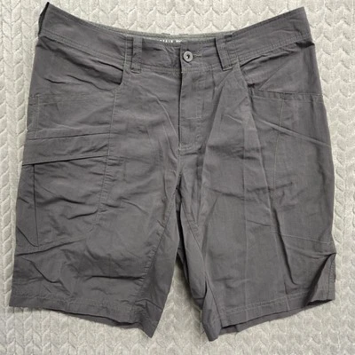 Mountain Hardwear Mens Mesa Shorts II Nylon 32L* Hiking OM5255 UPF 50 Gray - Image 1 of 4