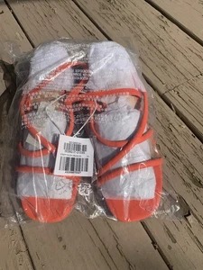 ORANGE TANGIE NEW OLD NAVY GRÖSSE 9,5 SANDALE RIEMCHEN BLOCK CLEMENTIME 2-ZOLL-ABSATZ - Bild 1 von 17