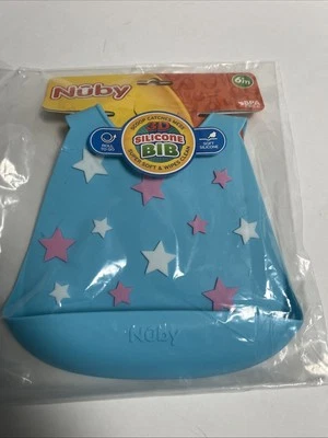NEW Nuby Silicone Bib with Scoop - Image 1 of 3