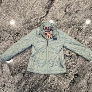 Patagonia Mädchen Nano Puff Jacke Gr. Kinder XS grün 5-6 tolle Form #G86 - Bild 1 von 19