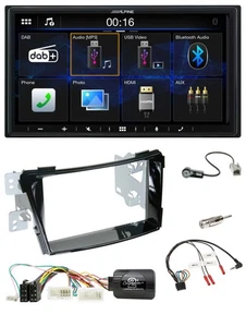 Alpine Bluetooth 2DIN Lenkrad DAB USB Autoradio für Hyundai i40 ab 2011 VF Klavi - Bild 1 von 12