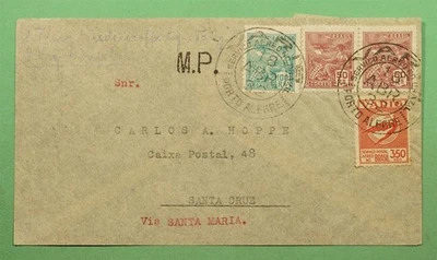 ДОКТОР КТО 1932 БРАЗИЛИЯ ВАРИГ АВИАПОЧТА ПОРТО АЛЕГРЕ В САНТА-КРУС w15904 - Изображение 1 из 2