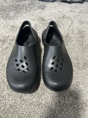 Nike Jordan System 23 Triple Black Clogs Slip On Shoes Sz M9 No Insoles - Image 1 of 4